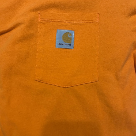 Orange carhartt xl shirt - Picture 3 of 5